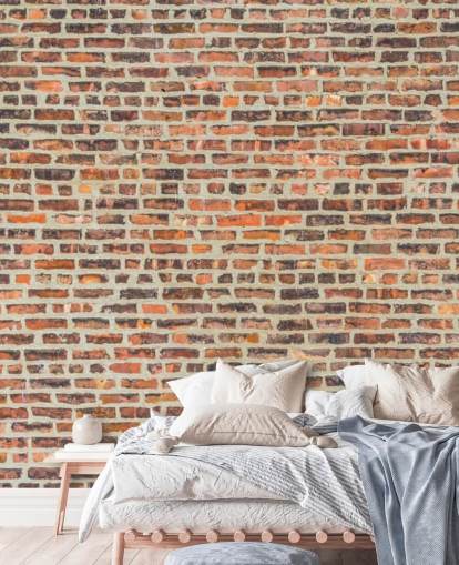 Mural de papel de parede resistido com o tempo Mural de papel de parede resistido com o tempo