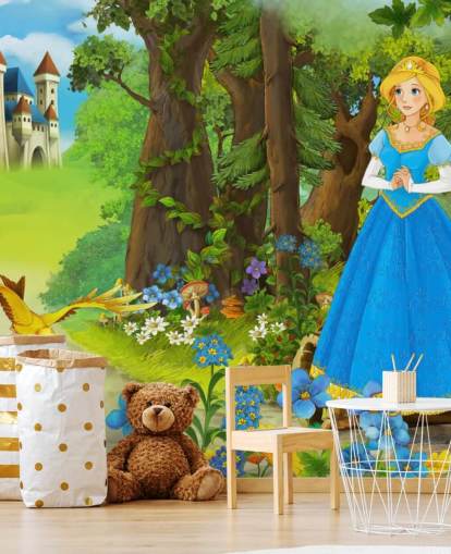 Prinsessan i blå klänning Bakgrund