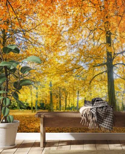 Carta da parati Woodland