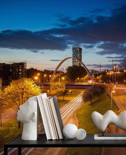 ilta Manchesterissa tapetti