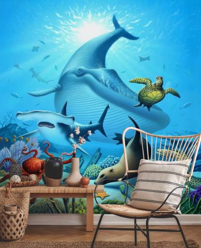 Fondo de pantalla de dibujos animados vida