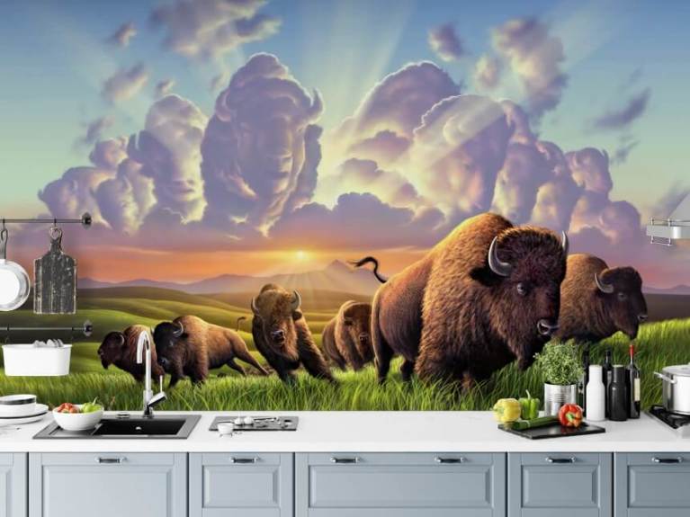 Cow Wallpaper & Wall Murals | Wallsauce US