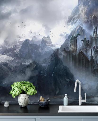 Papel pintado Fantasy Castle Papel pintado Fantasy Castle