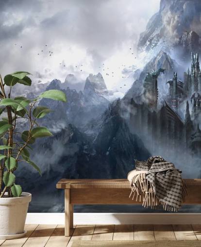 Fantasy Castle Baggrund