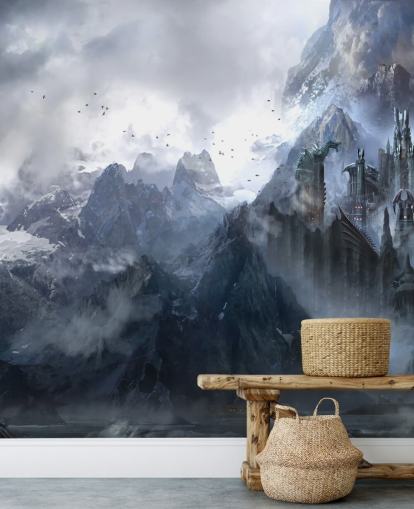 Papier peint Fantasy Castle Papier peint Fantasy Castle