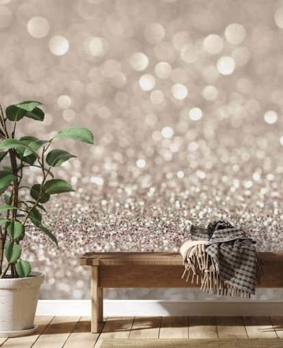 Glitter Rain Wallpaper