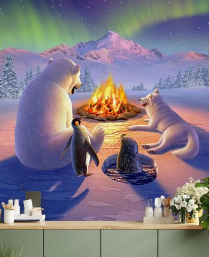 Mural de pared Animales polares