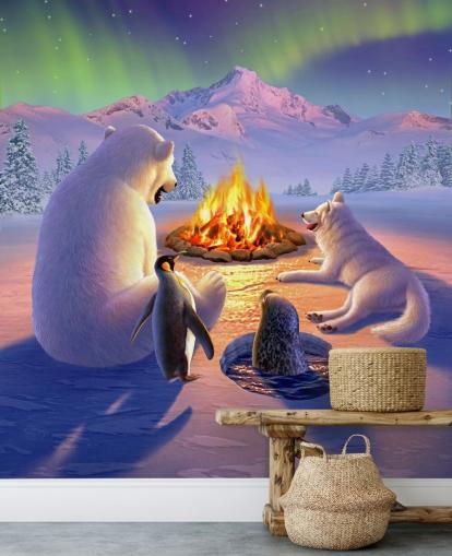 Mural de pared Animales polares Mural de pared Animales polares