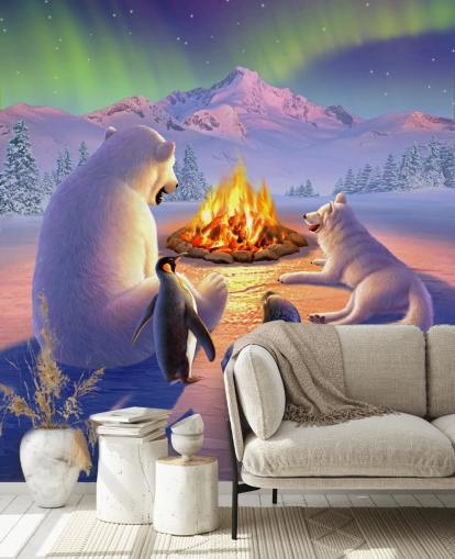 Mural de pared Animales polares