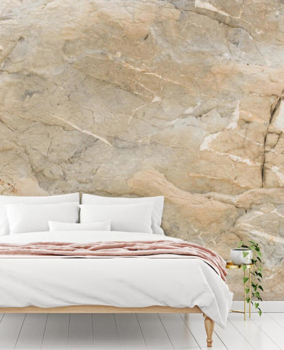 beige customisable marble wallpaper mural called Natural Marble for living rooms or dining rooms beige customisable marble wallpaper mural called Natural Marble for living rooms or dining rooms