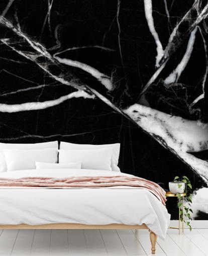 Svartvitt Marble Bakgrund Svartvitt Marble Bakgrund