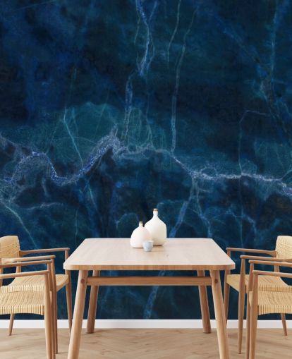 navy blue customizable marble wallpaper mural called Dark Blue Marble for bedrooms, bathrooms and kitchens navy blue customizable marble wallpaper mural called Dark Blue Marble for bedrooms, bathrooms and kitchens