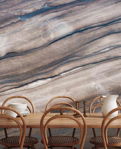 mural de papel pintado de mármol marrón y crema llamado Brown Marble para pasillos, salas de estar y dormitorios mural de papel pintado de mármol marrón y crema llamado Brown Marble para pasillos, salas de estar y dormitorios