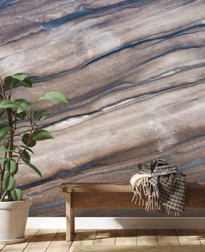 carta da parati murale in marmo marrone e crema chiamata Brown Marble per corridoi, salotti e camere da letto carta da parati murale in marmo marrone e crema chiamata Brown Marble per corridoi, salotti e camere da letto