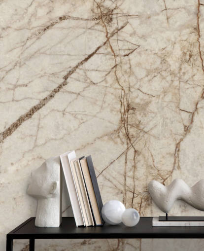 carta da parati murale effetto marmo color crema e marrone chiaro chiamata Natural Effect Marble per camere da letto, cucine e bagni carta da parati murale effetto marmo color crema e marrone chiaro chiamata Natural Effect Marble per camere da letto, cucine e bagni