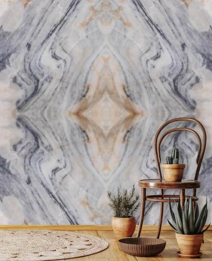 natural effect marble wallpaper mural called Patterned Marble for living rooms and kitchens natural effect marble wallpaper mural called Patterned Marble for living rooms and kitchens