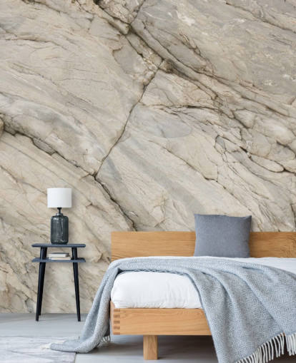 gray marble wallpaper mural called Stylish Marble for bedrooms, kitchens and dining rooms