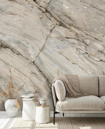 grey marble wallpaper mural called Stylish Marble for bedrooms, kitchens and dining rooms