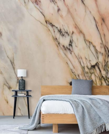 natural marble wallpaper mural called Marble Stone for kitchens, bedrooms and living rooms