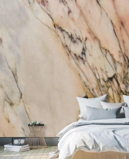 mural de papel de parede de mármore natural chamado Marble Stone para cozinhas, quartos e salas de estar