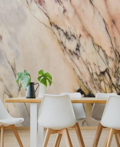 natural marble wallpaper mural called Marble Stone for kitchens, bedrooms and living rooms