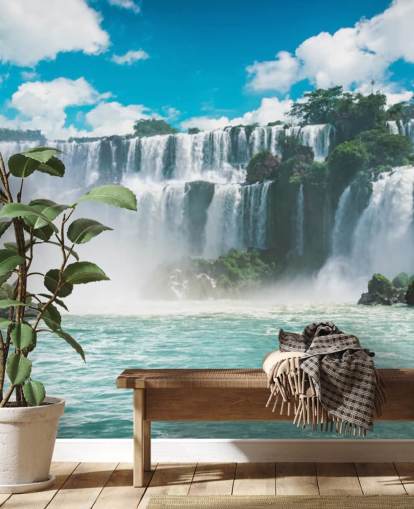 Papel pintado Cataratas del Iguazú en Brasil Papel pintado Cataratas del Iguazú en Brasil