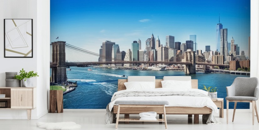 Bedroom City Wallpaper