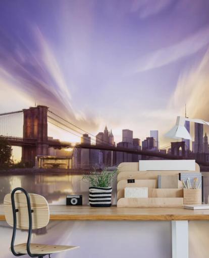 fondo de pantalla dramático cielo de brooklyn