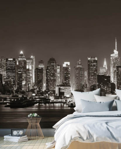 Papel de parede do horizonte de Nova York