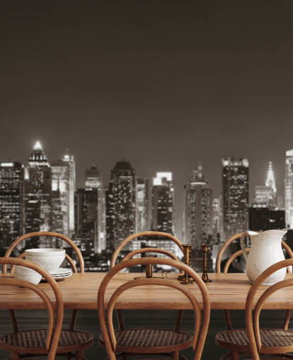 Papel de parede do horizonte de Nova York