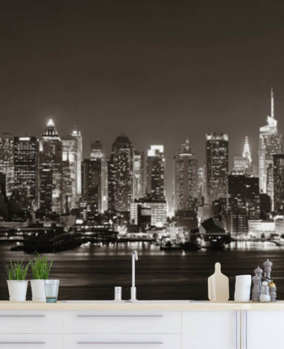 New York Skyline Hintergrundbild New York Skyline Hintergrundbild