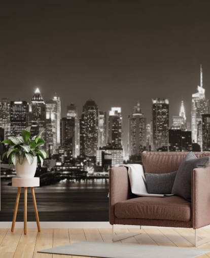 Fondo de pantalla del horizonte de Nueva York