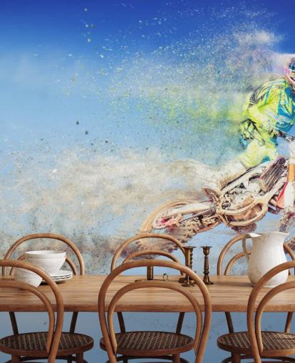 Flying Motocross Rider Wallpaper Flying Motocross Rider Wallpaper