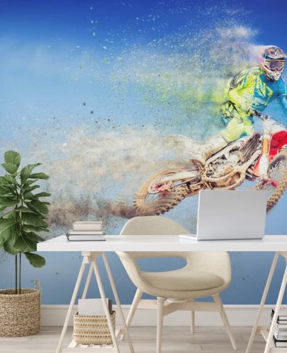 Flying Motocross Rider Wallpaper Flying Motocross Rider Wallpaper