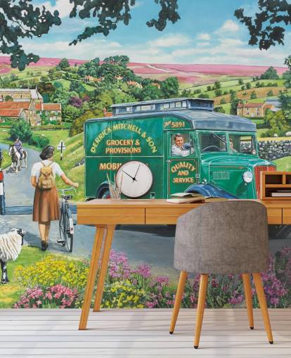 landscape wallpaper mural