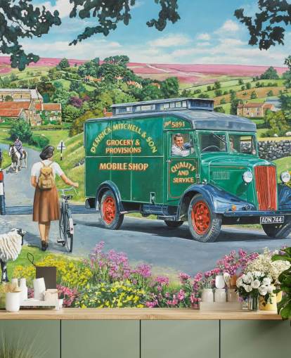 landscape wallpaper mural