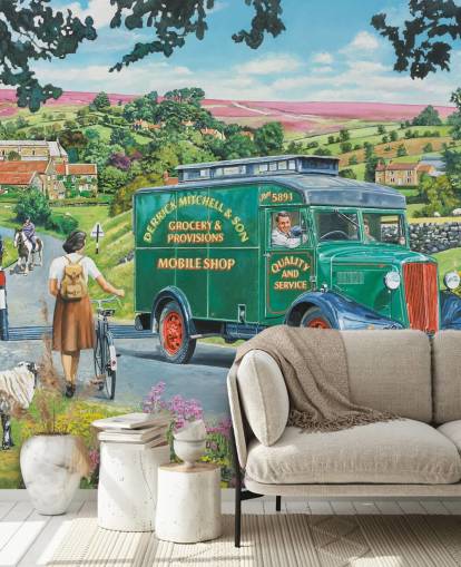 landscape wallpaper mural