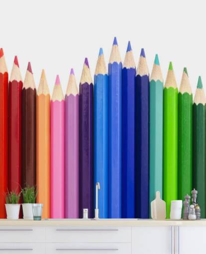 multicoloured pencils wallpaper multicoloured pencils wallpaper