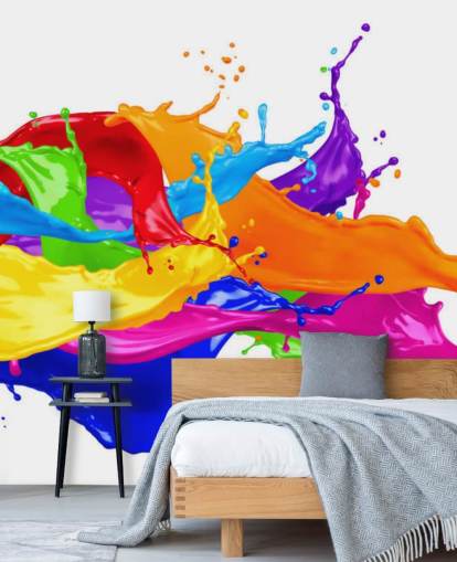 Papier Peint Arc-en-ciel