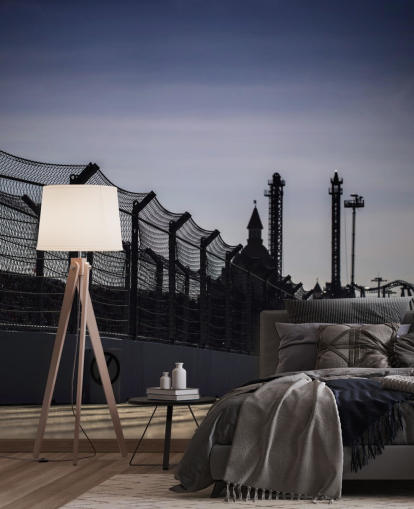 Lewis Hamilton Racing etäisyydellä radan taustakuvasta