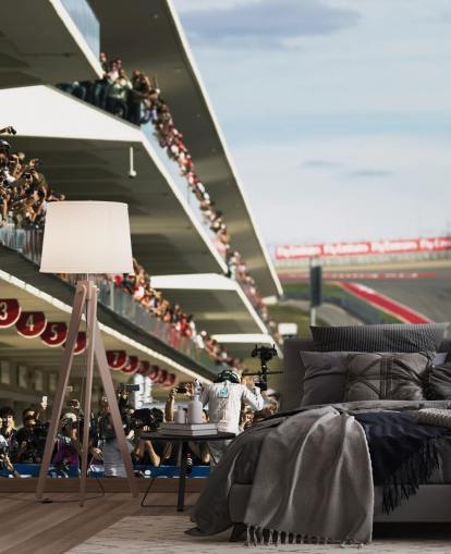 Lewis Hamilton firar tapet Lewis Hamilton firar tapet