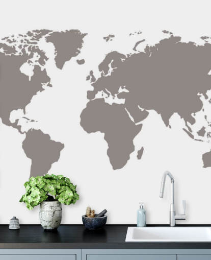 Mapa do mundo em branco cinza Papel de parede cinza Mapa do mundo em branco cinza Papel de parede cinza