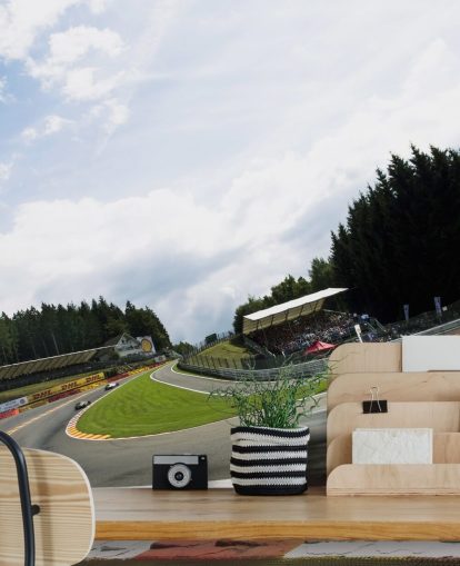 F1 Race and Track Wallpaper Mural