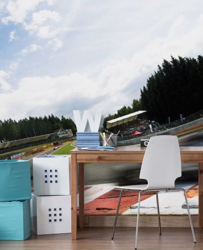 Papel de parede Mural F1 Race and Track Papel de parede Mural F1 Race and Track