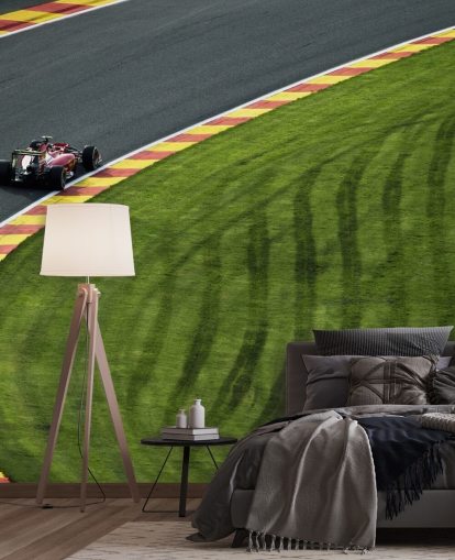 Mural de pared Cara verde de la pista de F1