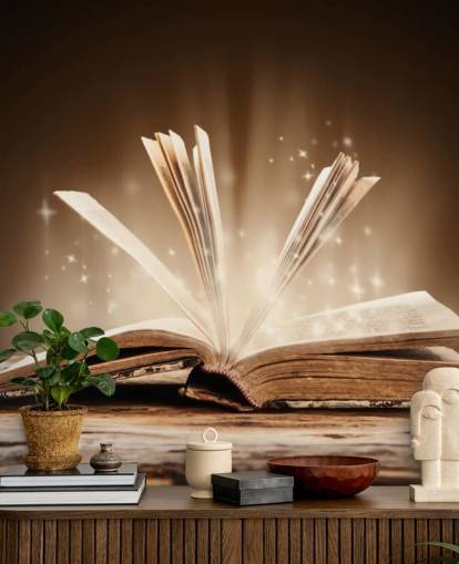 Libro antiguo sobre mesa de madera Old Book on Wooden Table Wallpaper Libro antiguo sobre mesa de madera Old Book on Wooden Table Wallpaper
