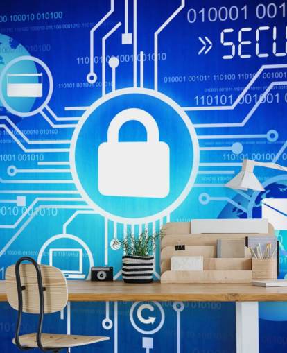 Internet Security System Wall Mural