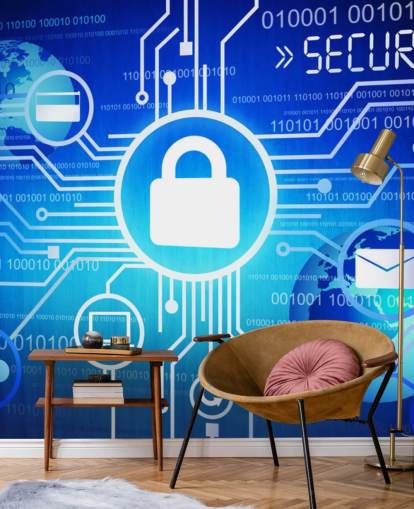 Internet Security System Wall Mural