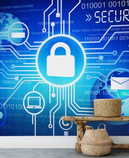 Internet Security System vægmaleri Internet Security System vægmaleri