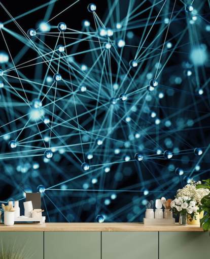 Struttura molecolare Science Wallpaper 